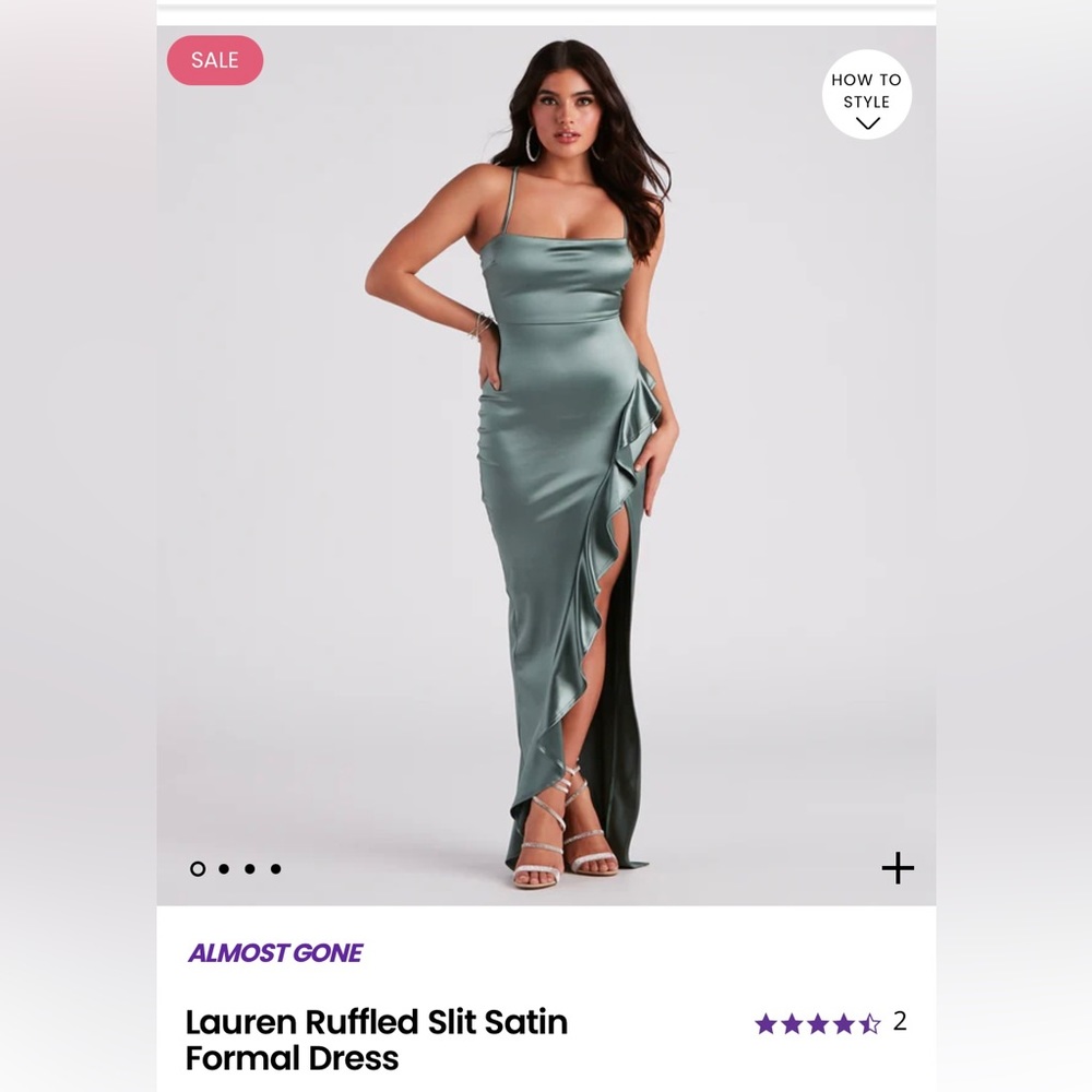 Satin dress